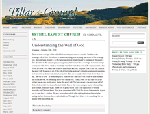 Tablet Screenshot of pillarandground.org